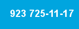 923 725-11-17